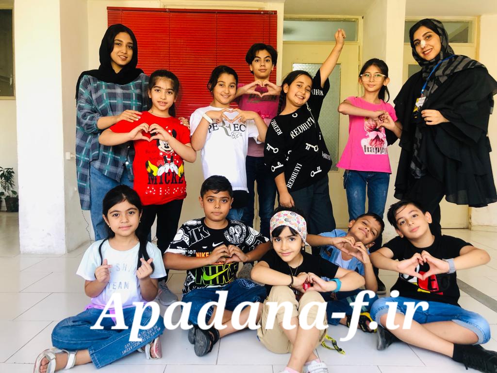 کلاس بازیگری کودکان و نوجوانان آپادانا