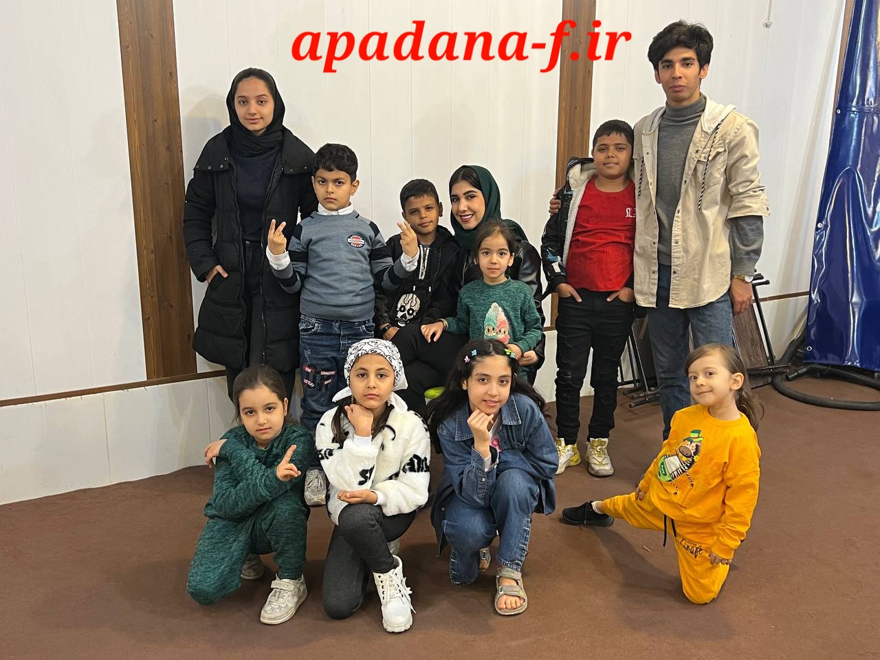 کلاس بازیگری کودکان و نوجوانان آپادانا