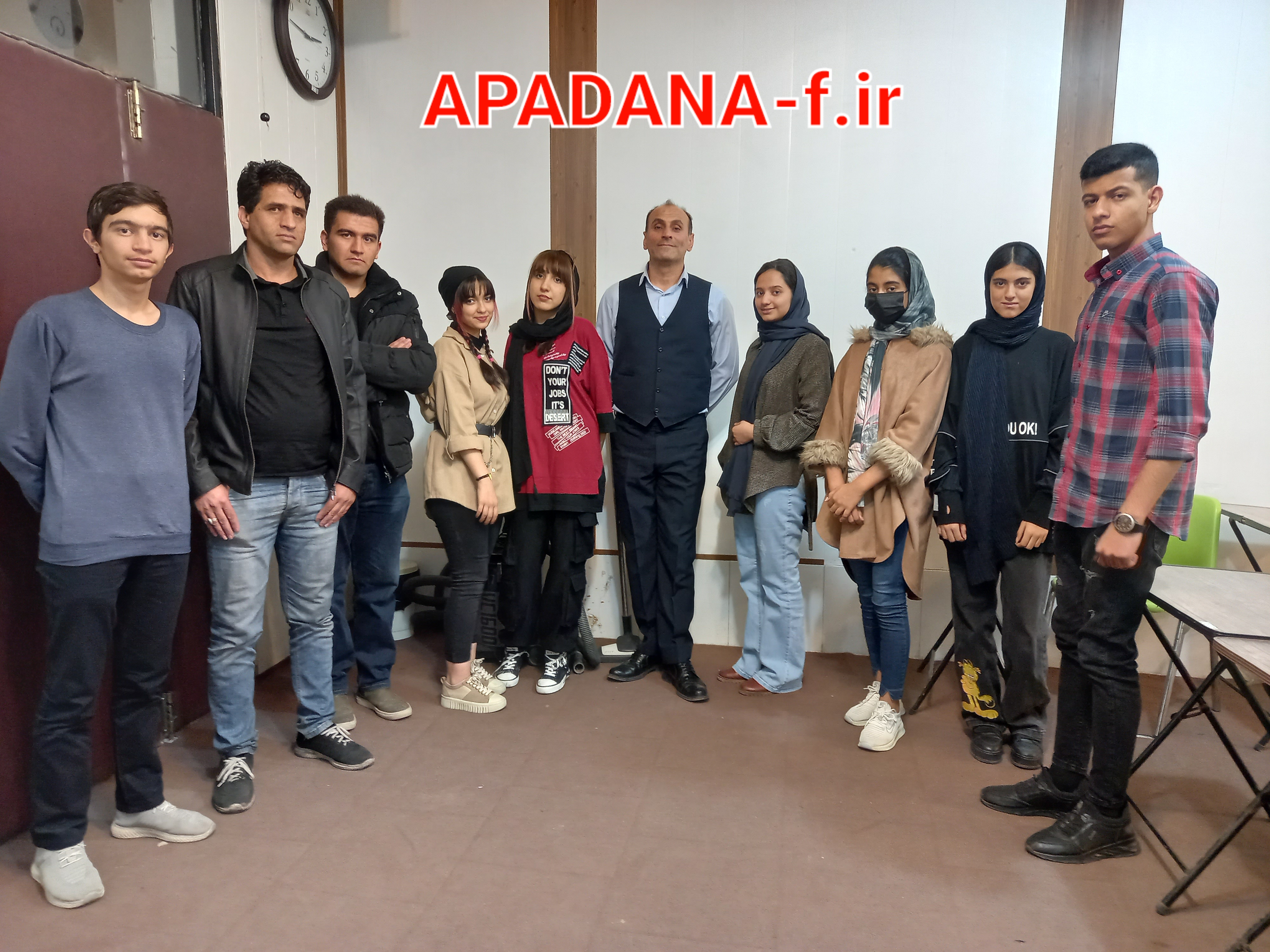 کلاس فیلمنامه نویسی آپادانا