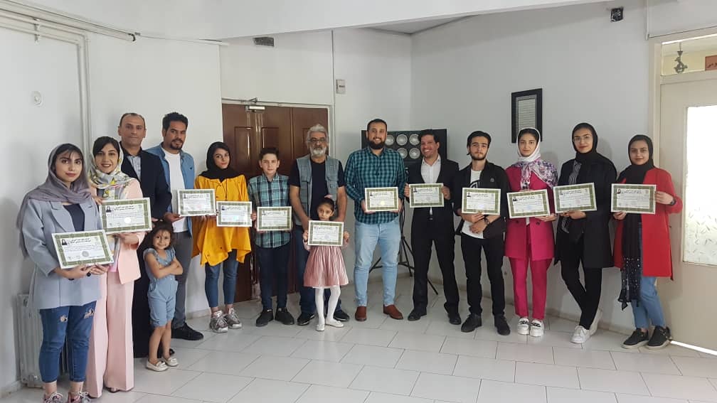 مراسم فارغ التحصیلان بازیگری در آپادانا