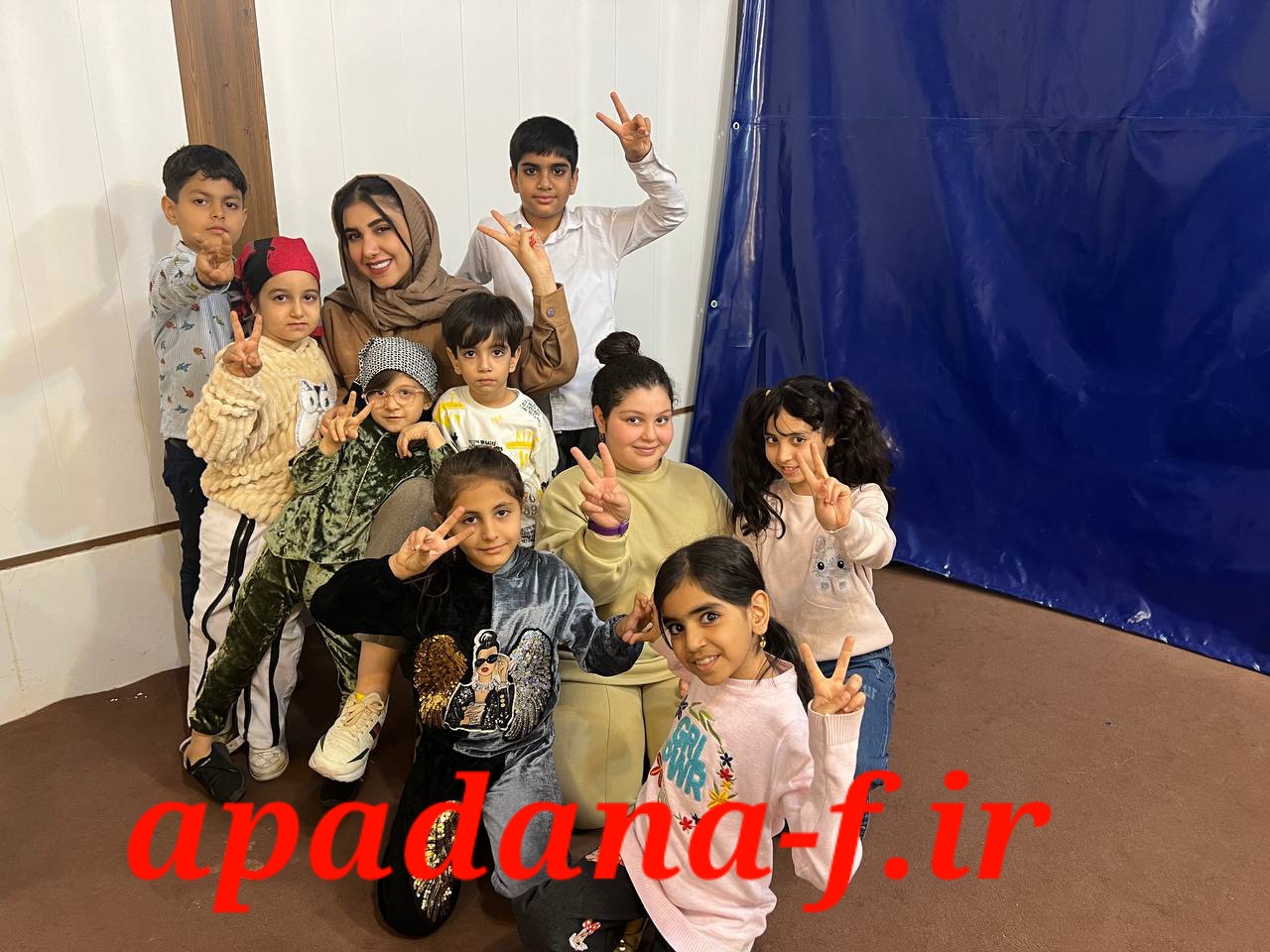 کلاس بازیگری کودکان و نوجوانان آپادانا