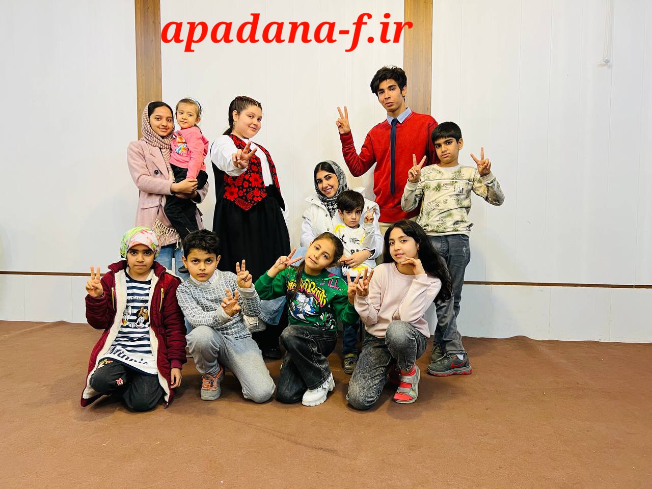 کلاس بازیگری کودکان و نوجوانان آپادانا