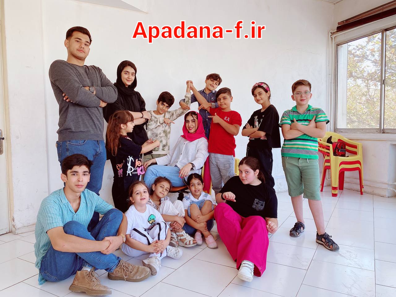 کلاس بازیگری کودکان و نوجوانان آپادانا