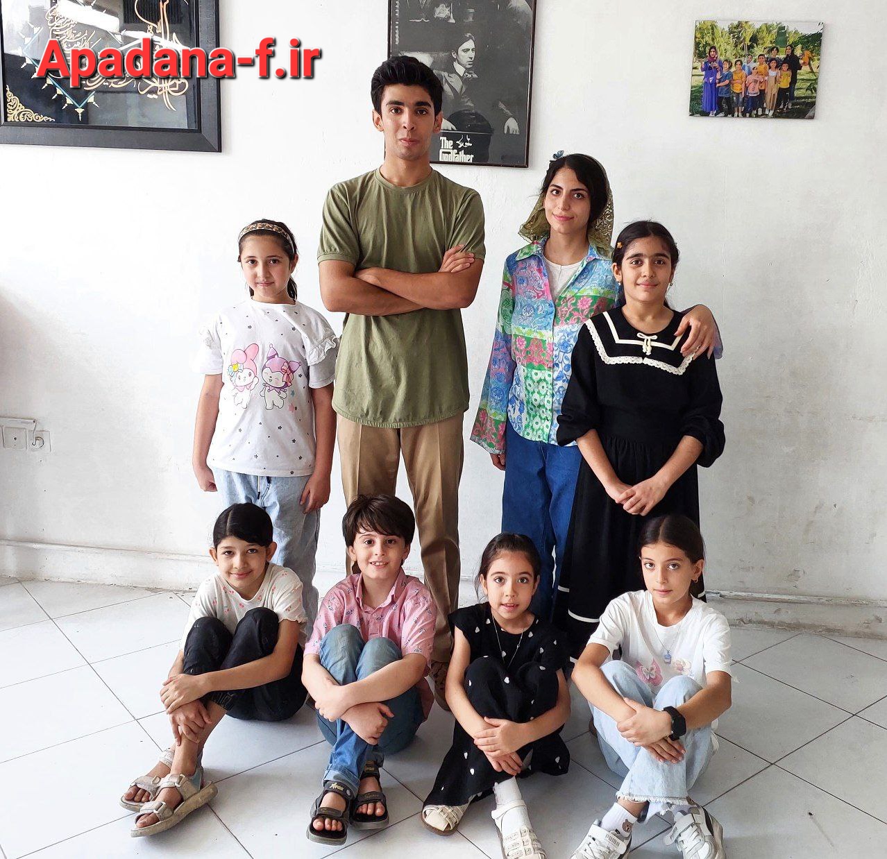 کلاس بازیگری کودکان و نوجوانان آپادانا