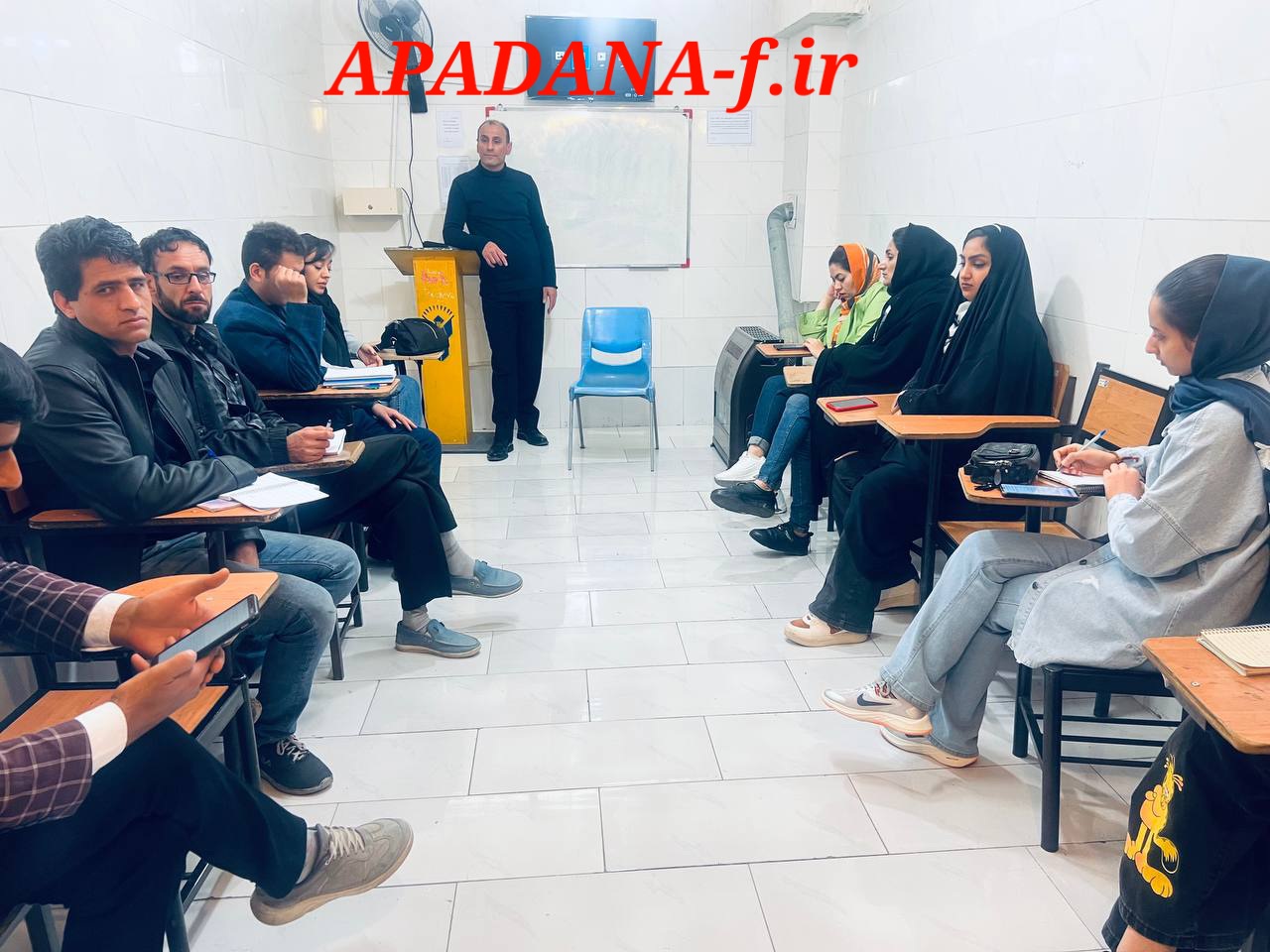 کلاس فیلمنامه نویسی آپادانا