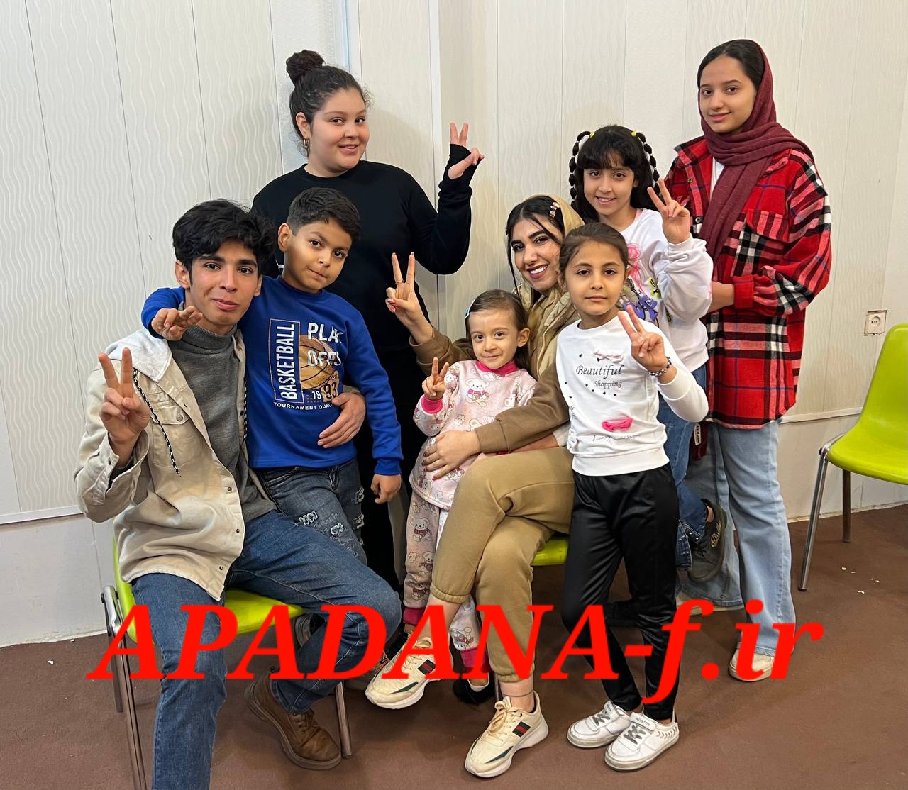 کلاس بازیگری کودکان و نوجوانان آپادانا