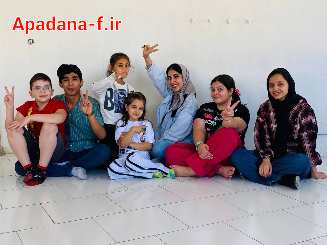 کلاس بازیگری کودکان و نوجوانان آپادانا