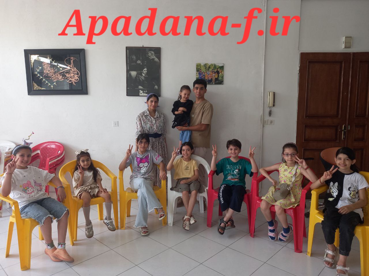 کلاس بازیگری کودکان و نوجوانان جوانان آپادانا