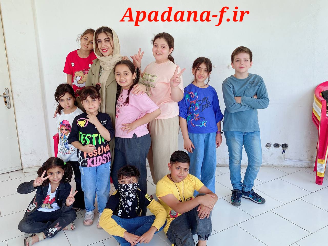 کلاس بازیگری کودکان و نوجوانان آپادانا