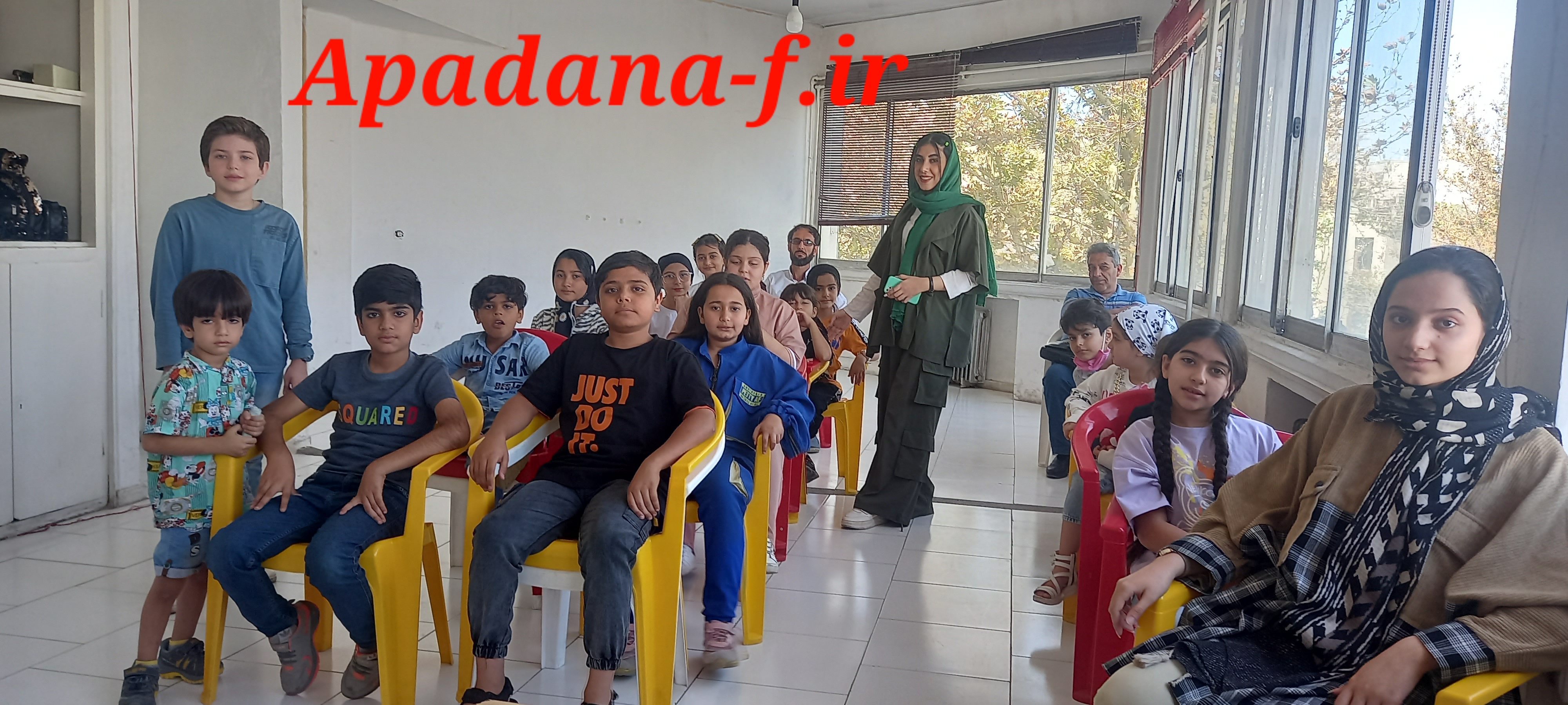 کلاس بازیگری کودکان و نوجوانان اپادانا