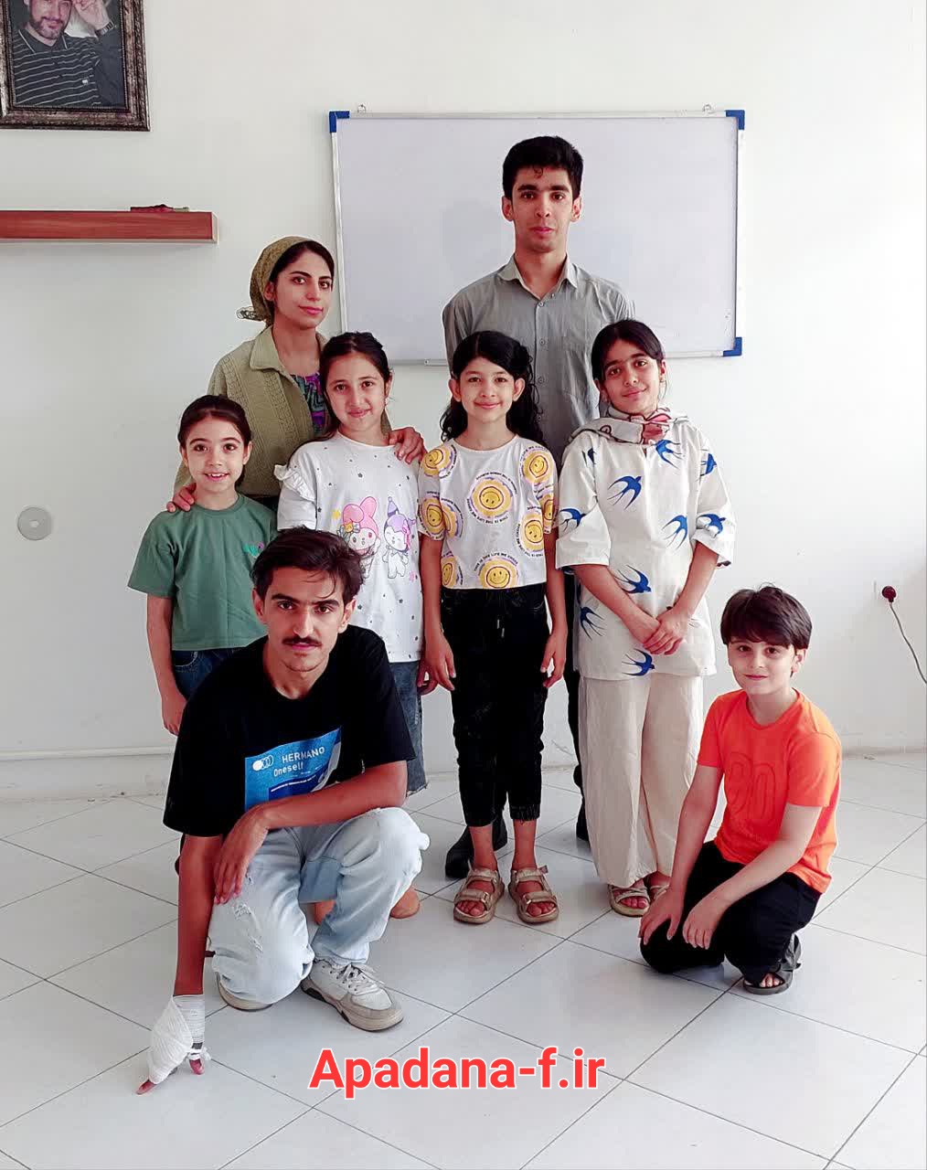 کلاس بازیگری کودکان و نوجوانان اپادانا