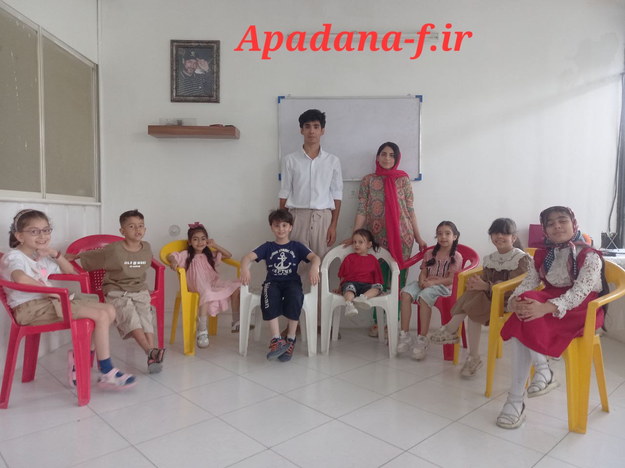 کلاس بازیگری کودکان و نوجوانان اپادانا