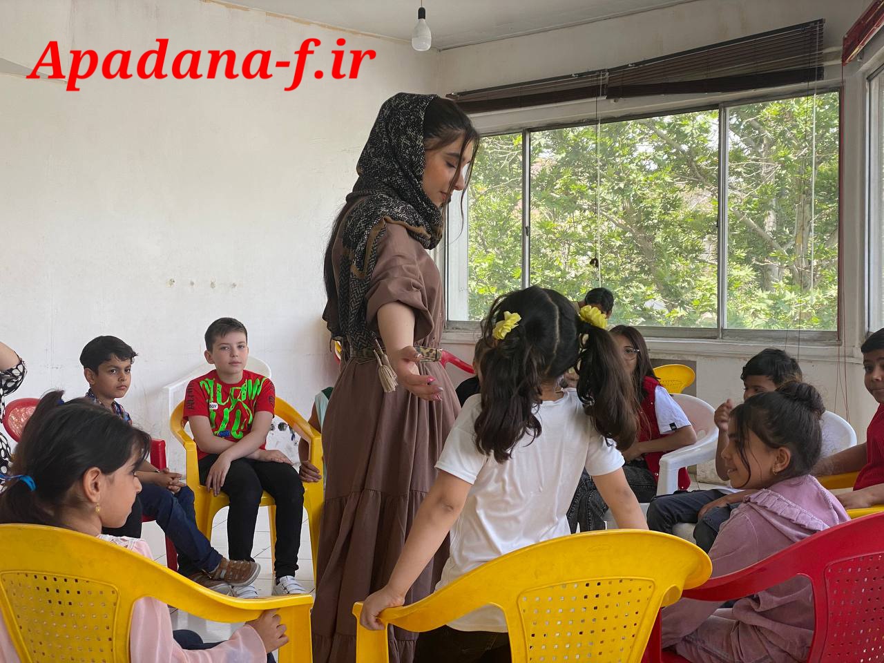 کلاس بازیگری کودکان و نوجوانان اپادانا