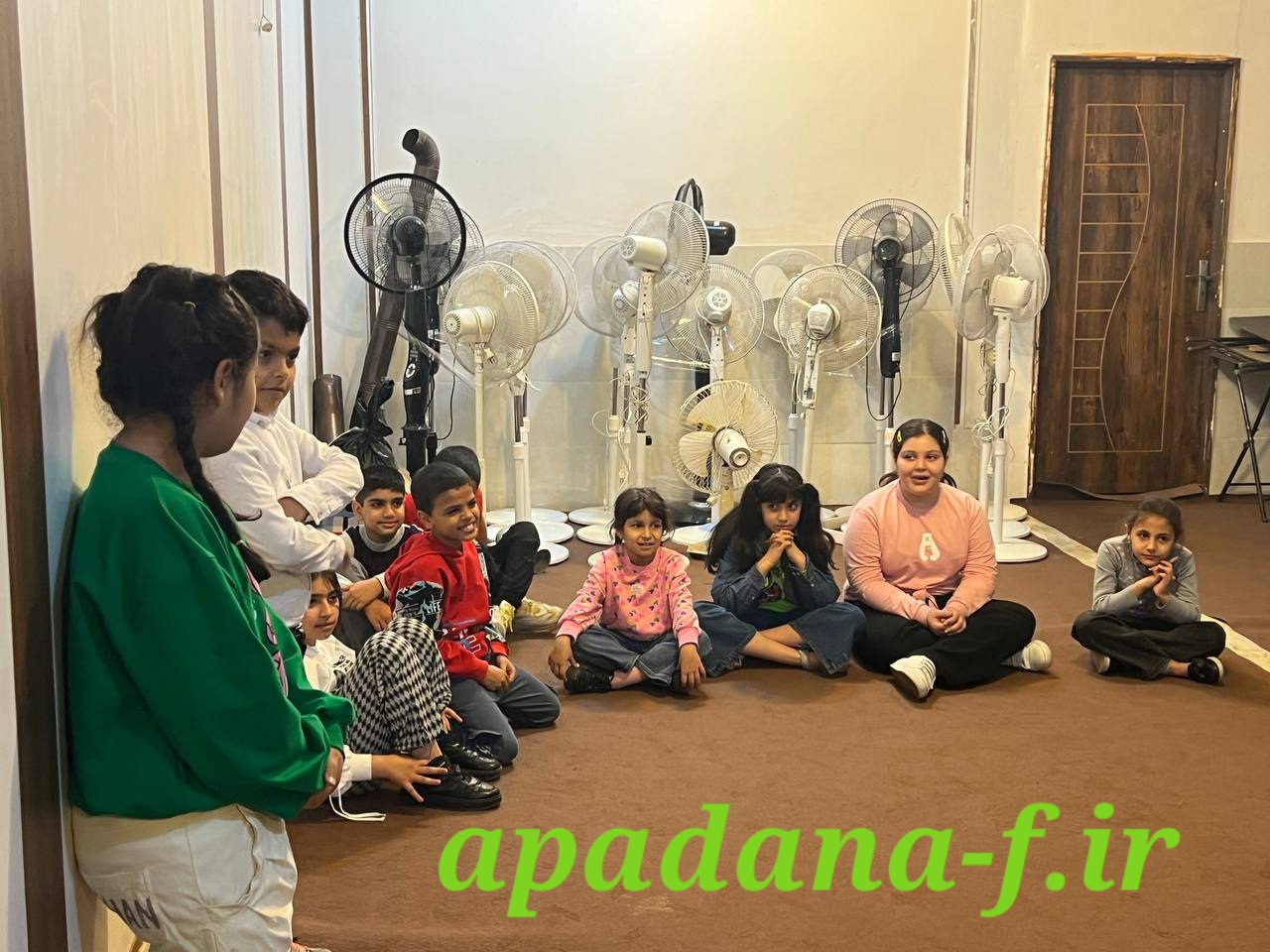 کلاس بازیگری کودکان و نوجوانان اپادانا