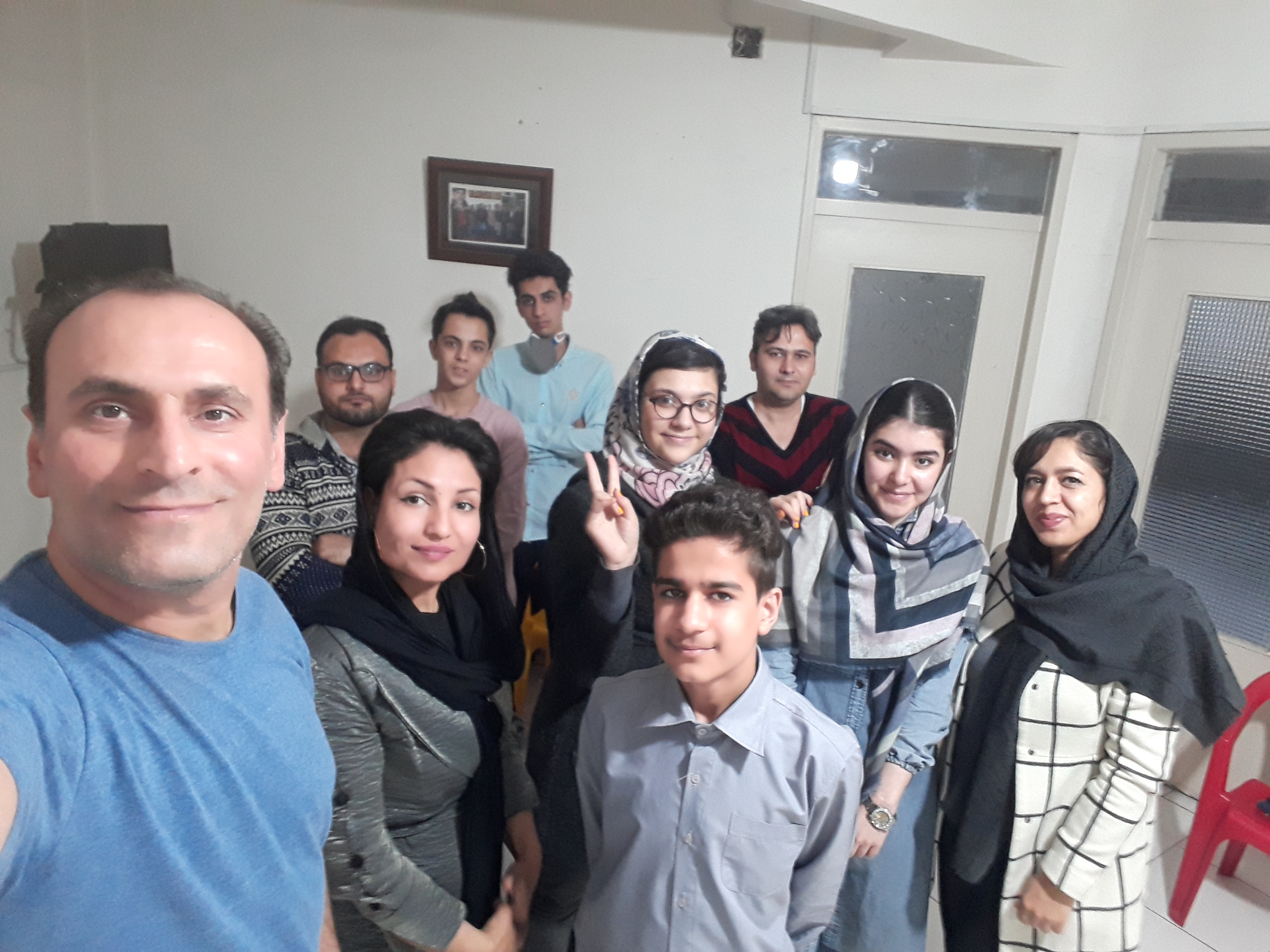 کلاس مقدماتی بازیگری سینما در آپادانا ۱۴ اسفند ۹۹