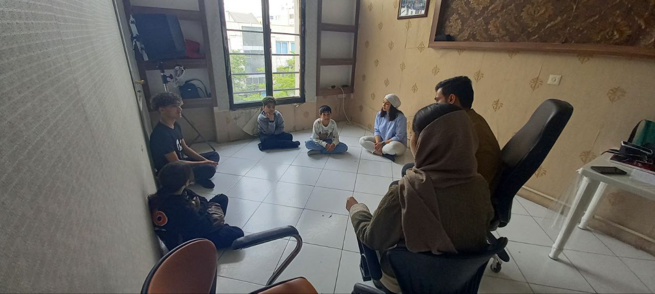 کلاس بازیگری کودکان و نوجوانان اپادانا