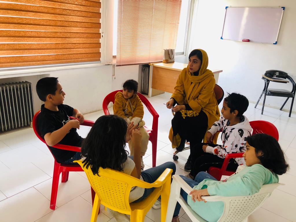 کلاس بازیگری کودکان و نوجوانان اپادانا