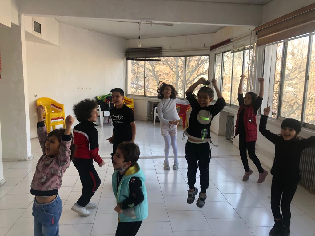 کلاس بازیگری کودکان و نوجوانان اپادانا