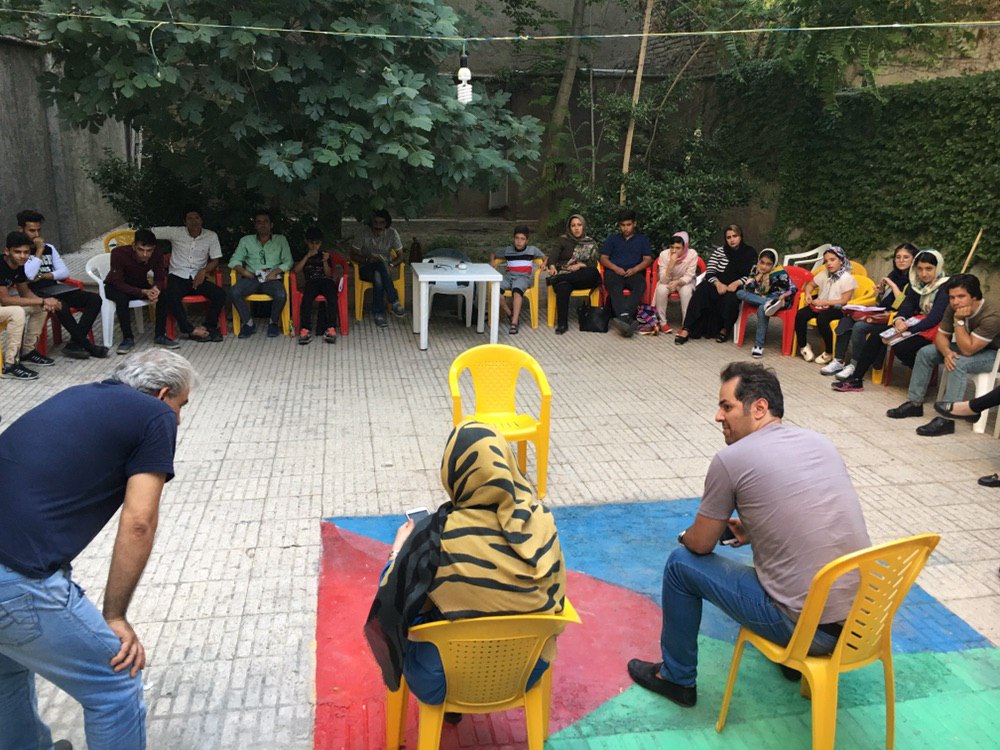 ششمین روز مستر کلاس بازیگری تیر ۹۸