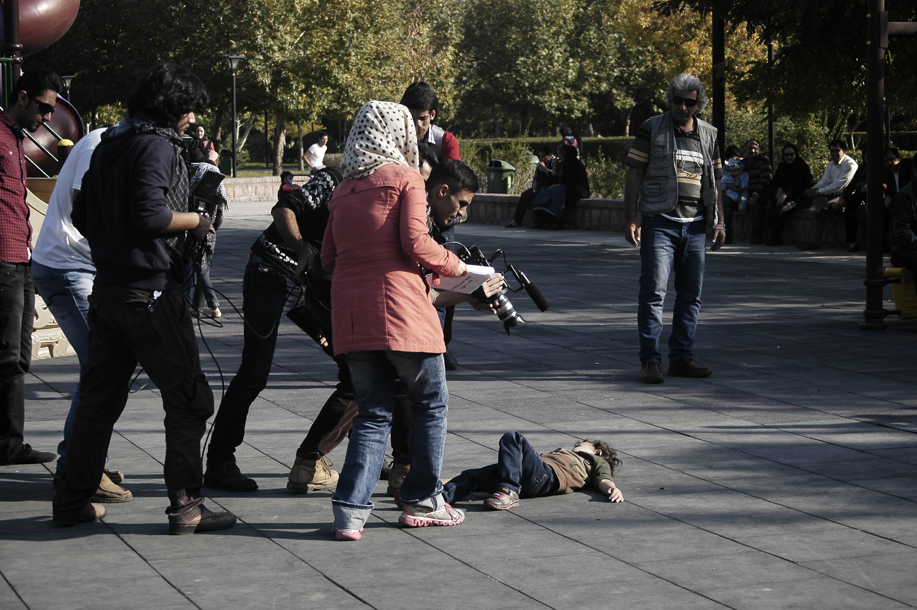 پشت صحنه فیلم پیامی برای جنایتکاران